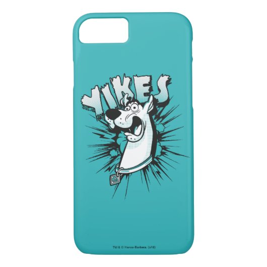 Scooby-Doo "Yikes!" Halftone Graphic Case-Mate iPhone Hülle (Rückseite)