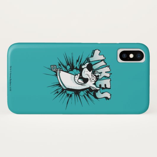 Scooby-Doo "Yikes!" Halftone Graphic Case-Mate iPhone Hülle (Rückseite (Horizontal))