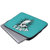 Scooby-Doo "Yikes!" Halftone Graphic Laptopschutzhülle (Vorne Knopf)