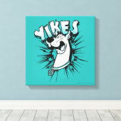 Scooby-Doo "Yikes!" Halftone Graphic Leinwanddruck (Insitu (Holzboden))