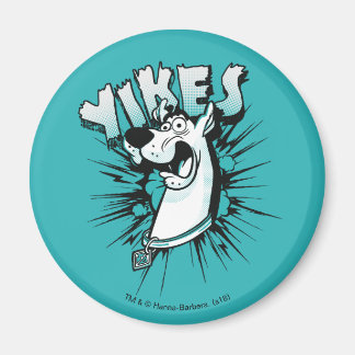 Scooby-Doo "Yikes!" Halftone Graphic Magnet