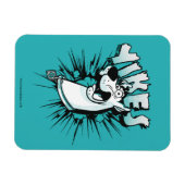 Scooby-Doo "Yikes!" Halftone Graphic Magnet (Horizontal)