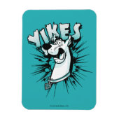 Scooby-Doo "Yikes!" Halftone Graphic Magnet (Vertikal)