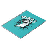 Scooby-Doo "Yikes!" Halftone Graphic Notizblock (Linke Seite)