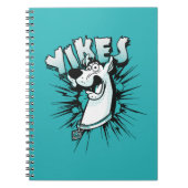 Scooby-Doo "Yikes!" Halftone Graphic Notizblock (Vorderseite)