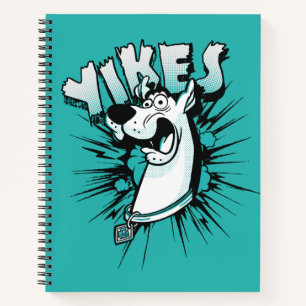 Scooby-Doo "Yikes!" Halftone Graphic Notizblock