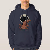 Scooby-Doo "Yikes!" Vampire Shadow Hoodie (Vorderseite)
