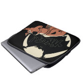 Scooby-Doo "Yikes!" Vampire Shadow Laptopschutzhülle (Vorne Knopf)