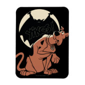 Scooby-Doo "Yikes!" Vampire Shadow Magnet (Vertikal)