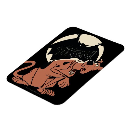 Scooby-Doo "Yikes!" Vampire Shadow Magnet (Linke Seite)