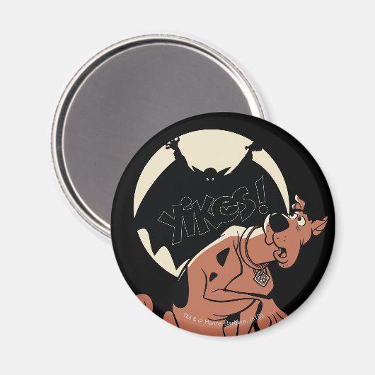 Scooby-Doo "Yikes!" Vampire Shadow Magnet (Vorderseite/Rückseite)