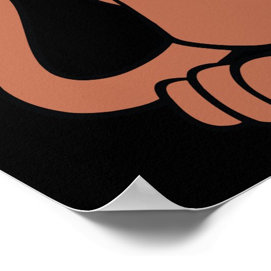 Scooby-Doo "Yikes!" Vampire Shadow Poster (Ecke)