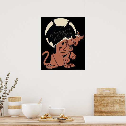 Scooby-Doo "Yikes!" Vampire Shadow Poster (Küche)