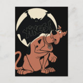 Scooby-Doo "Yikes!" Vampire Shadow Postkarte (Vorderseite)