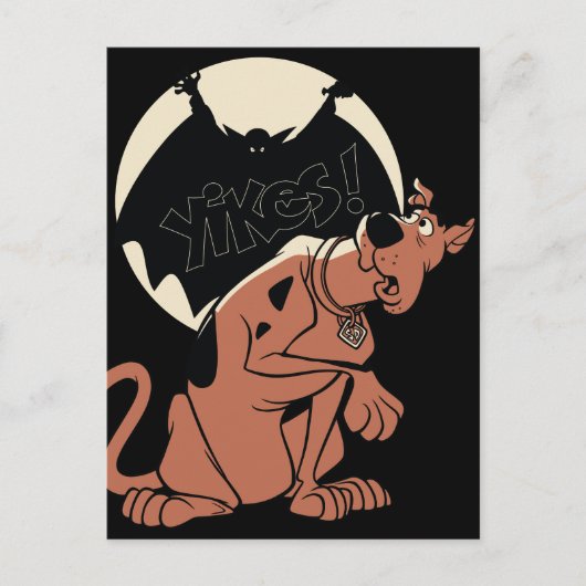 Scooby-Doo "Yikes!" Vampire Shadow Postkarte (Vorderseite)