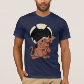 Scooby-Doo "Yikes!" Vampire Shadow T-Shirt (Vorderseite)