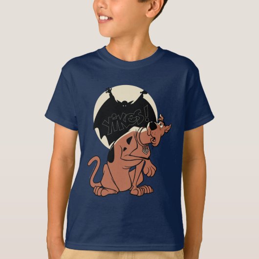 Scooby-Doo "Yikes!" Vampire Shadow T-Shirt (Vorderseite)