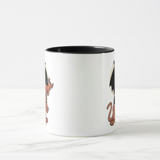 Scooby-Doo "Yikes!" Vampire Shadow Tasse (Zentrum)
