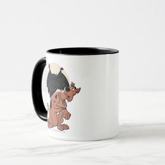 Scooby-Doo "Yikes!" Vampire Shadow Tasse (Vorderseite Links)