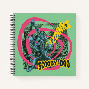 Scooby-Doo Zoinks Punk-Gitarre Grafik Notizblock