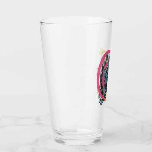 Scooby-Doo Zoinks Punk Guitar Graphic Glas (Rechts)