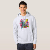 Scooby-Doo Zoinks Punk Guitar Graphic Hoodie (Vorne ganz)