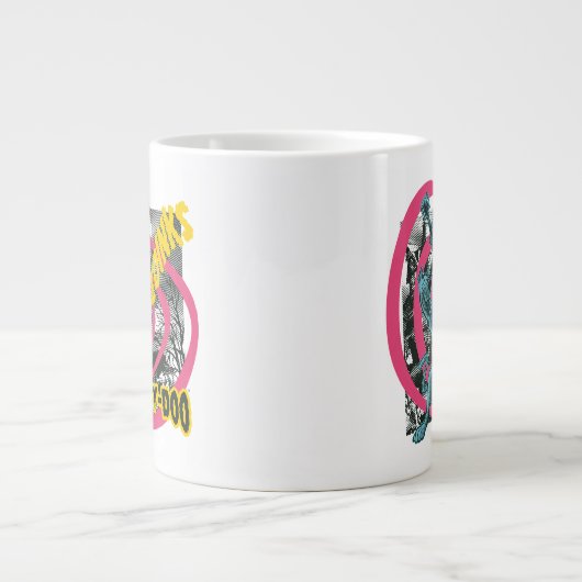 Scooby-Doo Zoinks Punk Guitar Graphic Jumbo-Tasse (Vorderseite)