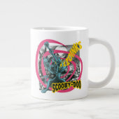 Scooby-Doo Zoinks Punk Guitar Graphic Jumbo-Tasse (Rechts)