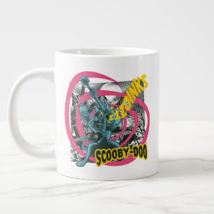 Scooby-Doo Zoinks Punk Guitar Graphic Jumbo-Tasse