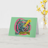 Scooby-Doo Zoinks Punk Guitar Graphic Karte (Gelbe Blume)