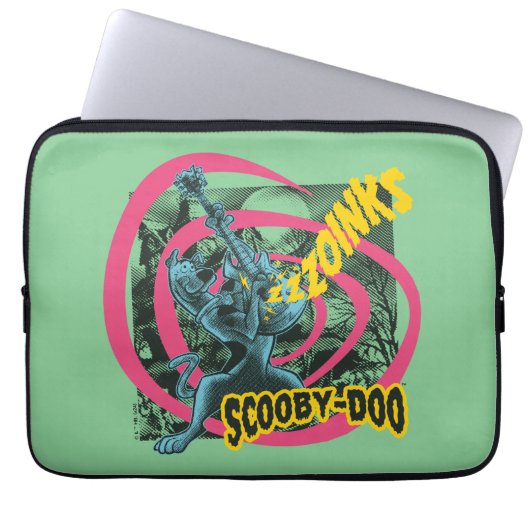 Scooby-Doo Zoinks Punk Guitar Graphic Laptopschutzhülle (Vorderseite)