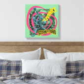 Scooby-Doo Zoinks Punk Guitar Graphic Leinwanddruck (Insitu (Schlafzimmer))