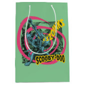 Scooby-Doo Zoinks Punk Guitar Graphic Mittlere Geschenktüte (Vorderseite)