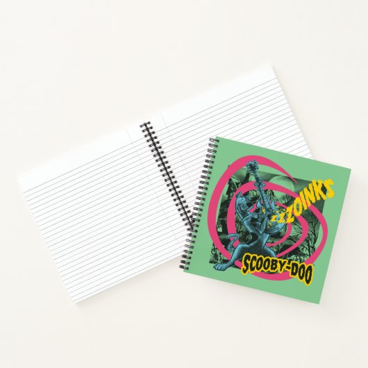 Scooby-Doo Zoinks Punk Guitar Graphic Notizblock (Innenseite)