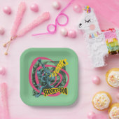 Scooby-Doo Zoinks Punk Guitar Graphic Pappteller (Party)