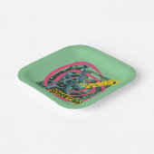 Scooby-Doo Zoinks Punk Guitar Graphic Pappteller (Gewinkelt)