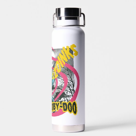 Scooby-Doo Zoinks Punk Guitar Graphic Trinkflasche (Rückseite)