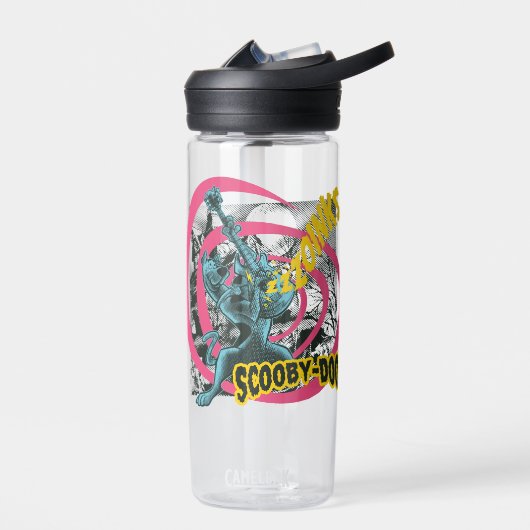 Scooby-Doo Zoinks Punk Guitar Graphic Trinkflasche (Links)