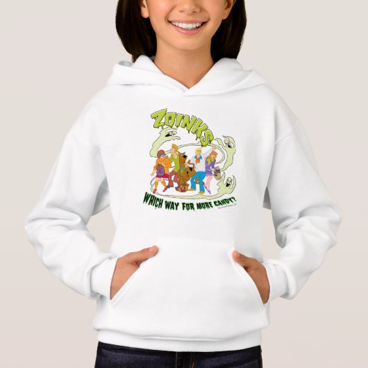 Scooby-Doo | Zoinks Welcher Weg für mehr Süßigkeit Hoodie (Vorderseite)