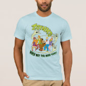 Scooby-Doo | Zoinks Welcher Weg für mehr Süßigkeit T-Shirt (Vorderseite)
