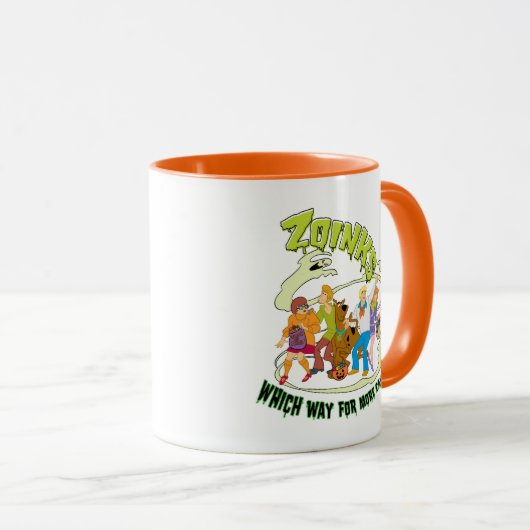 Scooby-Doo | Zoinks Welcher Weg für mehr Süßigkeit Tasse (VorderseiteRechts)