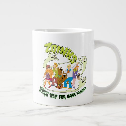 Scooby-Doo | Zoinks Which Way for More Candy? Jumbo-Tasse (Rechts)