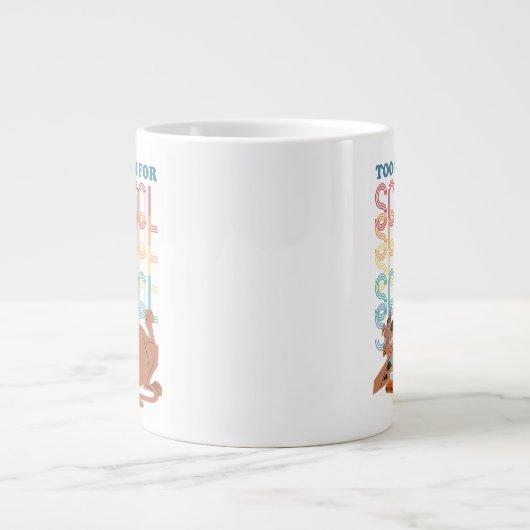 Scooby-Doo zu Cool für die Schule Jumbo-Tasse (Vorderseite)