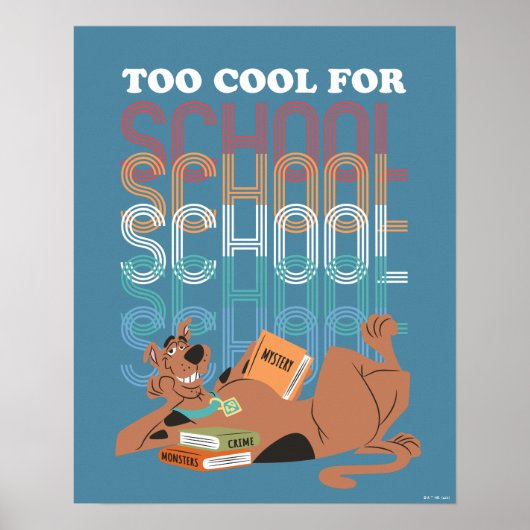 Scooby-Doo zu Cool für die Schule Poster (Vorne)