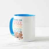 Scooby-Doo zu Cool für die Schule Tasse (Vorderseite Links)