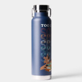 Scooby-Doo zu Cool für die Schule Trinkflasche (Vorne)