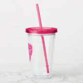 Scooby Dooby Doo Heart Acryltrinkbecher (Links)