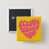 Scooby Dooby Doo Heart Button (Vorne & Hinten)