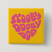 Scooby Dooby Doo Heart Button (Vorderseite)