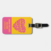 Scooby Dooby Doo Heart Gepäckanhänger (Vorderseite horizontal)